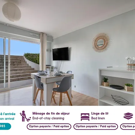 A 43m De La Plage, Pour 4 Apartment *